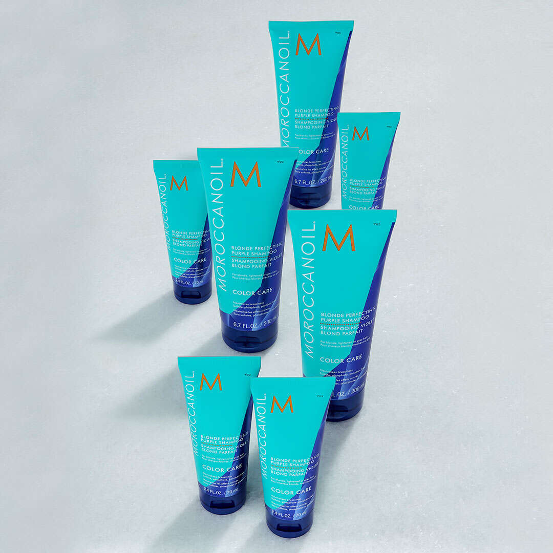 Moroccanoil Blonde Perfecting Purple Shampoo 200 Ml Fredrik Louisa