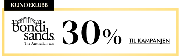 Kundeklubbkampanje 30 % rabatt på Bondi Sands