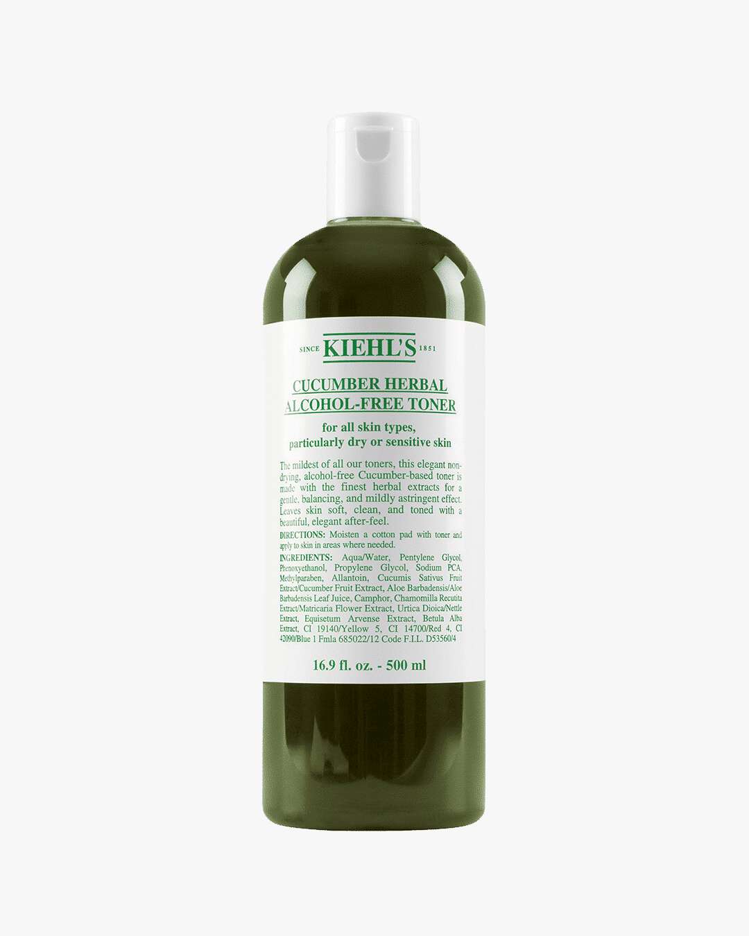 Cucumber Herbal Alcohol-Free Toner