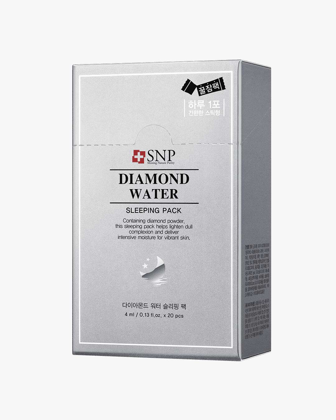 Diamond Water Sleeping Pack 20x4ml - BEST I TEST 2023