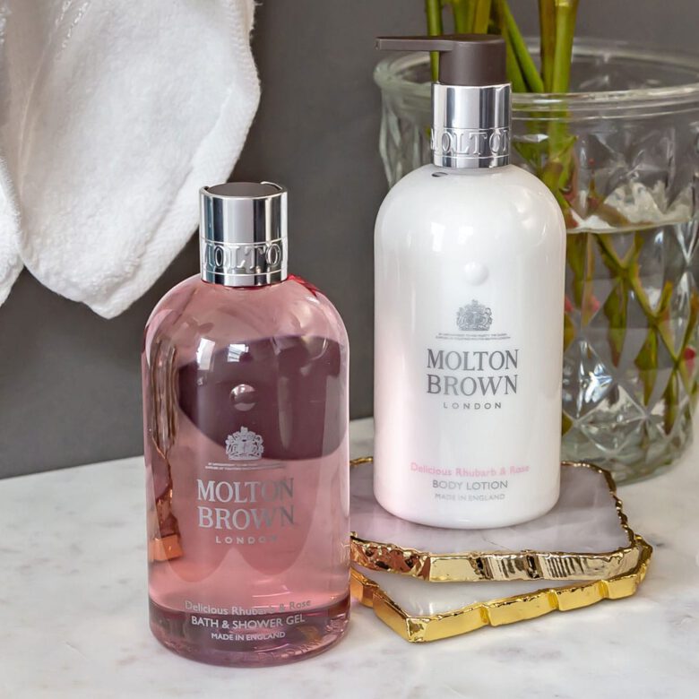 Molton Brown Delicious Rhubarb & Rose Body Lotion 300ml Fredrik & Louisa