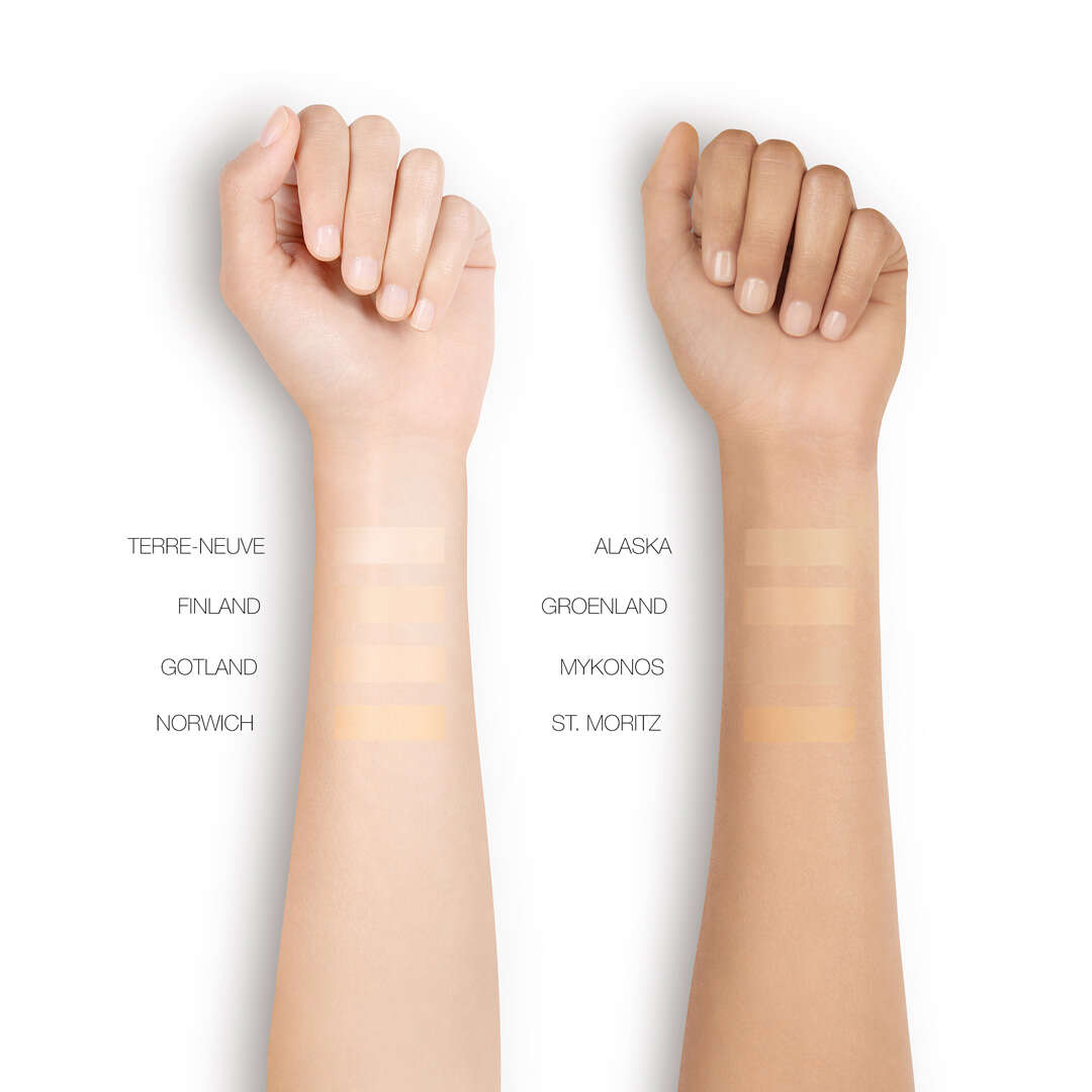 Mercier Tinted Moisturizer Color Chart