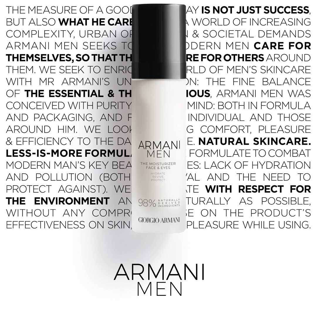 Armani clearance men skincare