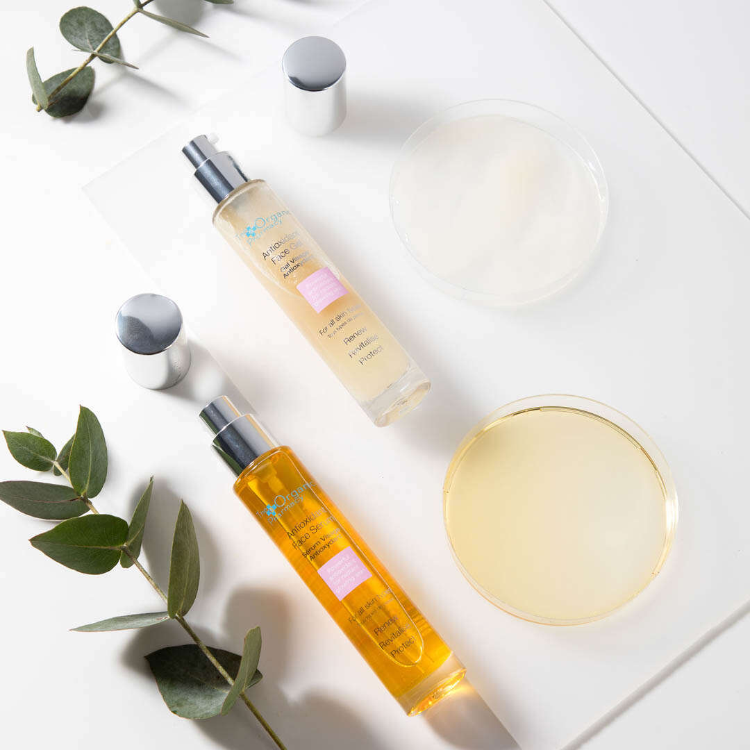 The Organic Pharmacy Antioxidant Face Serum + Antioxidant Facegel 70 ml Fredrik & Louisa