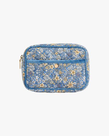 Produktbilde for Blue Flower Medium Cotton Beauty Bag hos Fredrik & Louisa