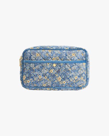 Produktbilde for Blue Flower Large Cotton Beauty Bag hos Fredrik & Louisa