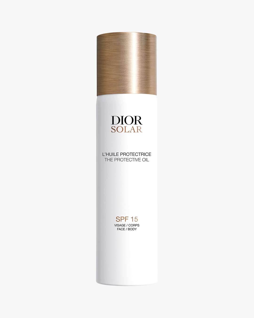 Bilde av Dior Solar The Protective Face And Body Oil Spf 15 125 Ml