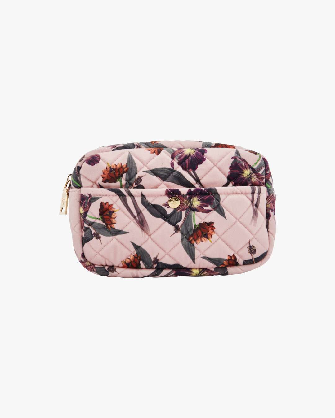 Beauty Bag Medium Rose Hibiscus