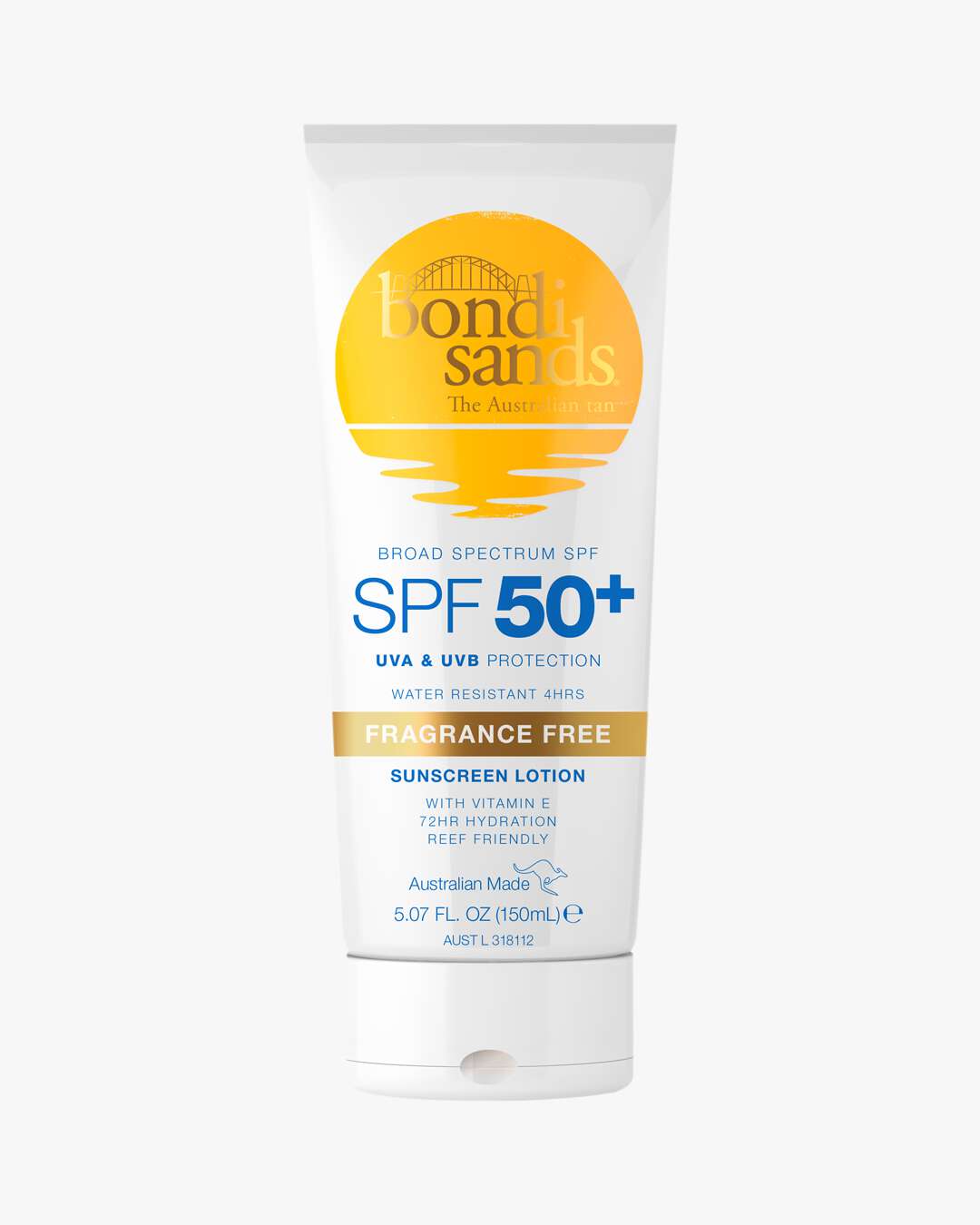 Fragrance Free Body Sunscreeen Lotion SPF 50+ 150 ml