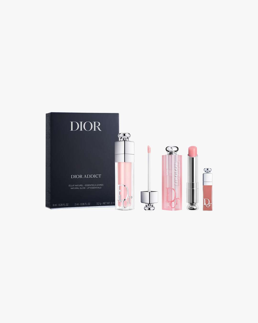 Dior Addict Makeup Set Natural Glow - Lip Essentials