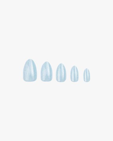 Produktbilde for Reusable Press-On Nails Glacier Blue 30 stk hos Fredrik & Louisa