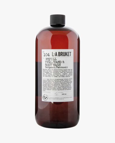 Produktbilde for 104 Hand & Body Wash Bergamot/Patchouli Refill 1000 ml hos Fredrik & Louisa