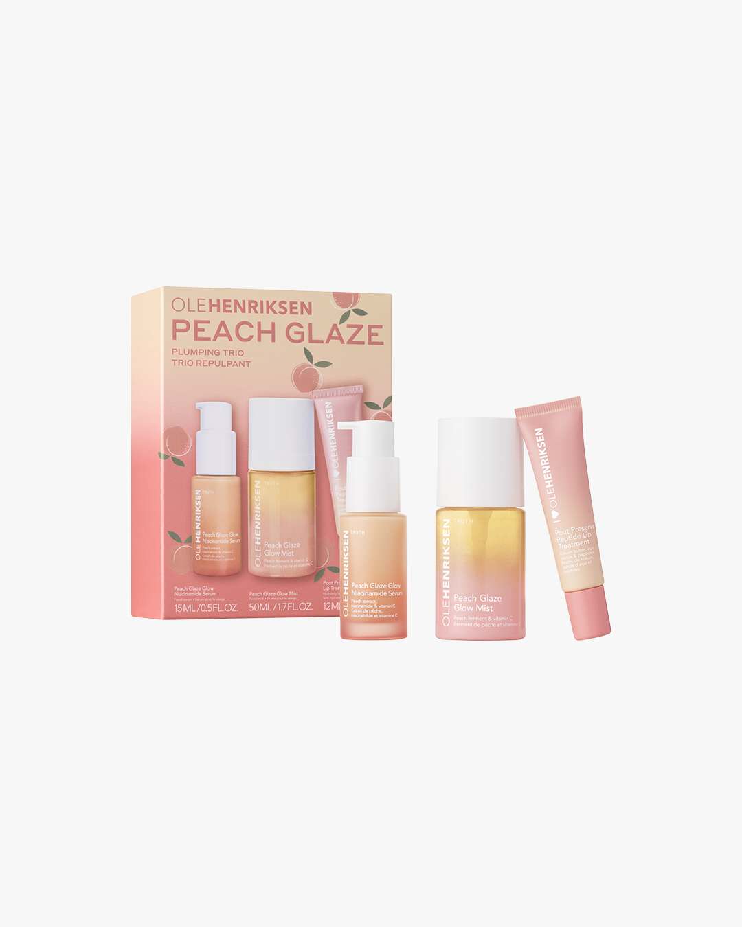 Peach Glaze Plumping Trio