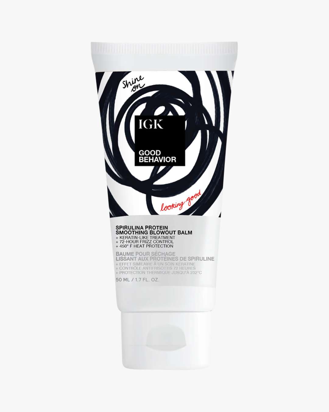 Good Behavior Spirulina Protein Smoothing Blowout Balm