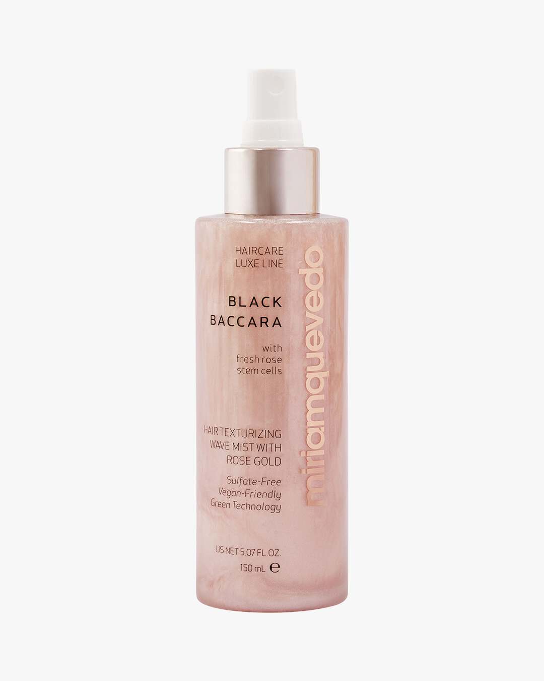 Black Baccara Texturizing Hair Mist With Rose Gold 150 ml