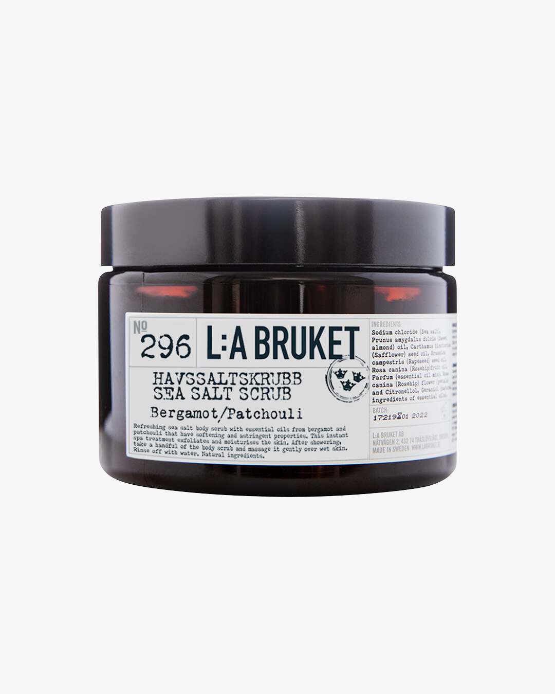 296 Sea Salt Scrub Bergamot/Patchouli 420 g