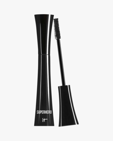 Produktbilde for Superhero Elastic Stretch Volumizing and Lengthening Mascara Super Black 9 ml hos Fredrik & Louisa