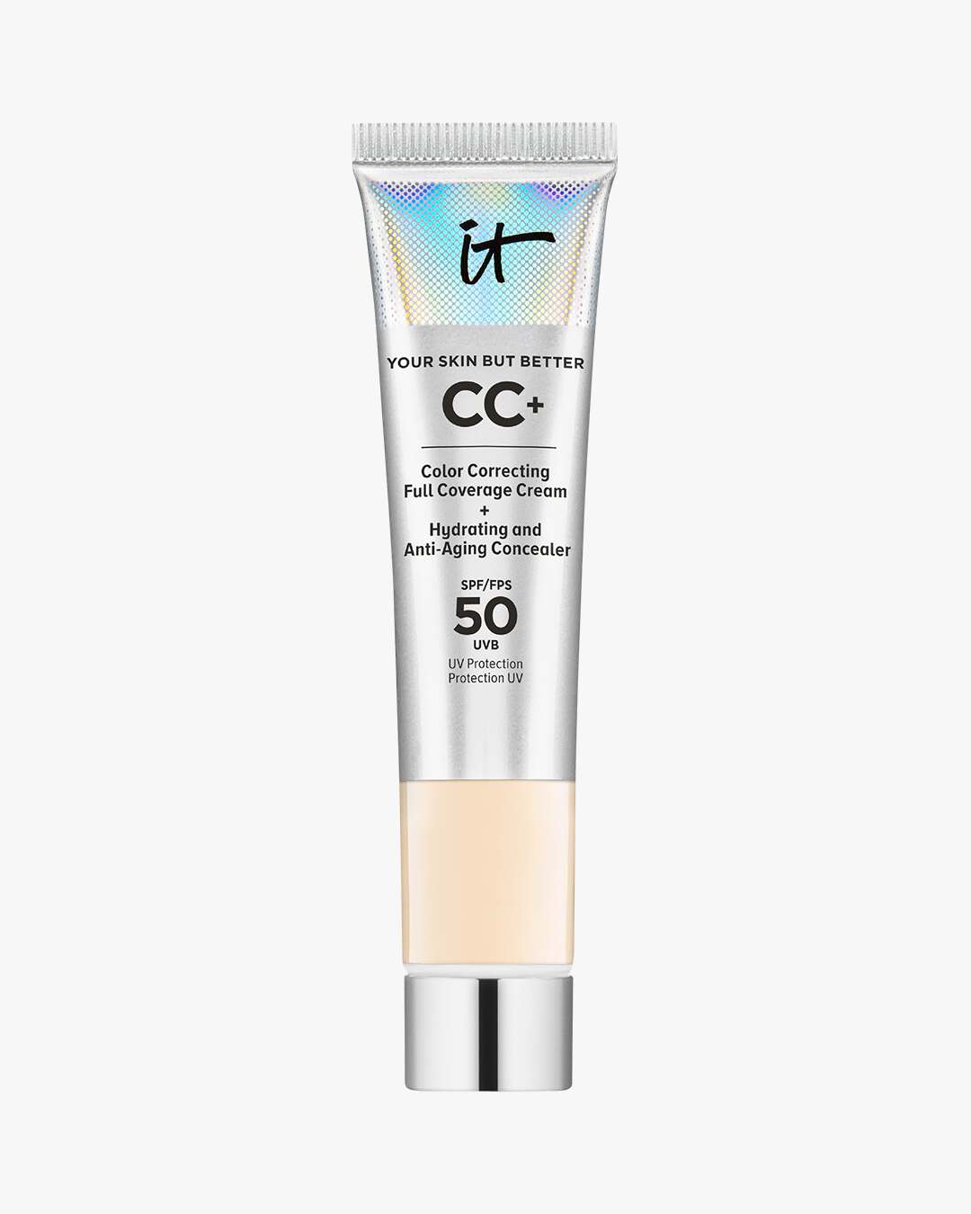 CC+ Cream Full-Coverage Foundation with SPF 50+ Travel Size 12 ml (Farge: Fair (W))