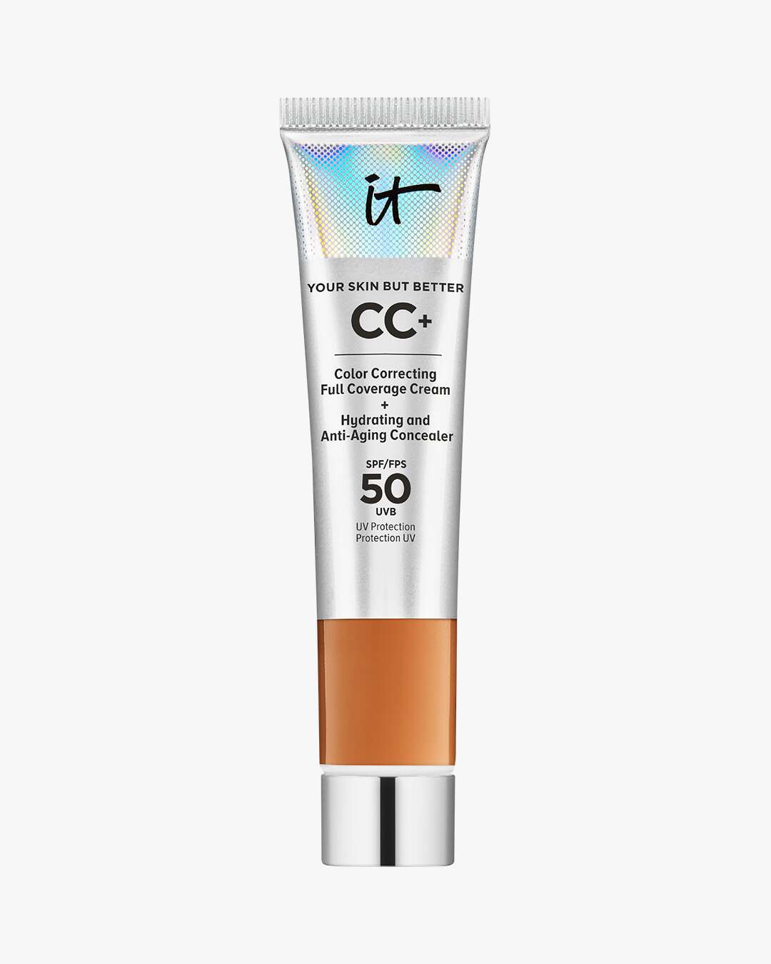 CC+ Cream Full-Coverage Foundation with SPF 50+ Travel Size 12 ml (Farge: Rich (W))