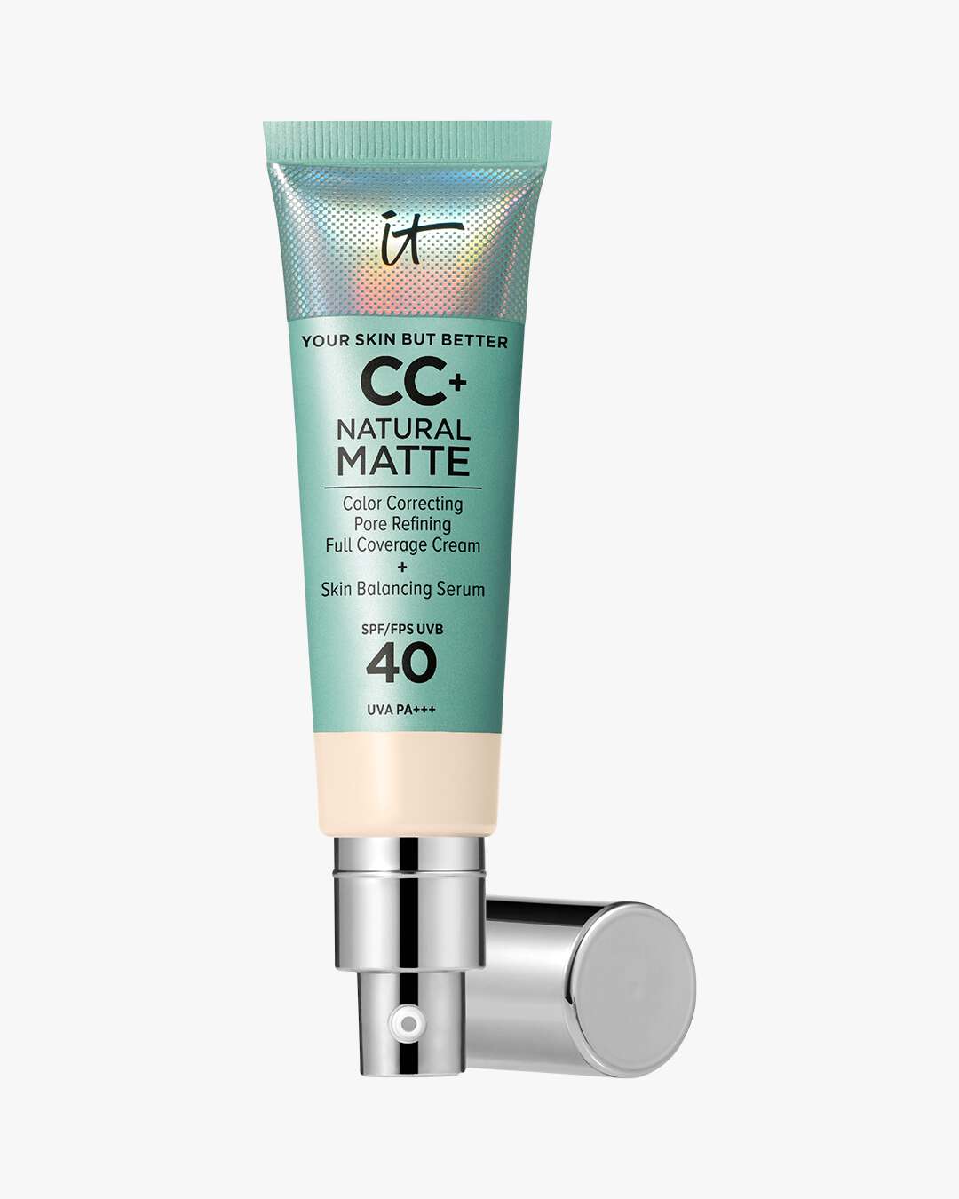 CC+ Cream Natural Matte Foundation With SPF 40 32 ml (Farge: Fair Ivory (W))