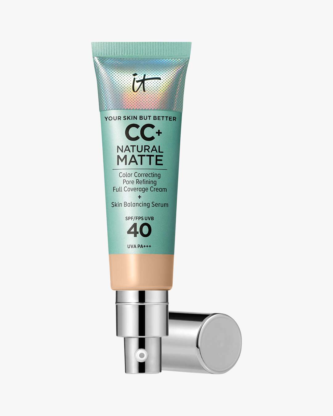 CC+ Cream Natural Matte Foundation With SPF 40 32 ml (Farge: Light (W))