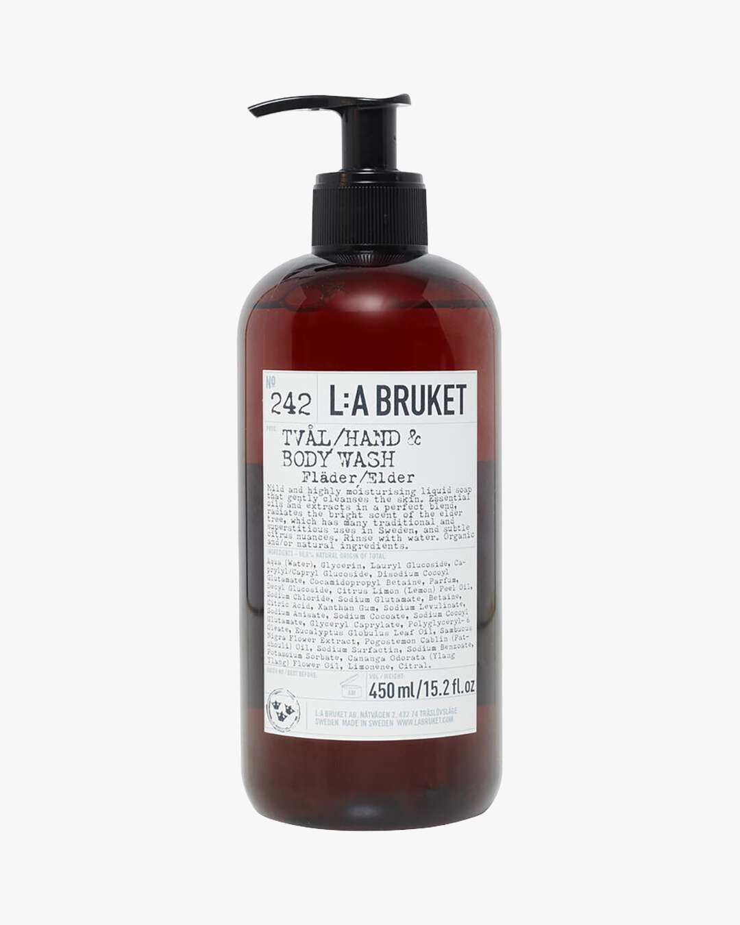 242 Hand & Body Wash Elder (Størrelse: 450 ML)